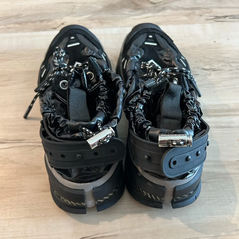 Calvin Klein 205W39NYC Caramene Drawstring Black Carbon Shoes Women’s Sz: 7 - Picture 6 of 9